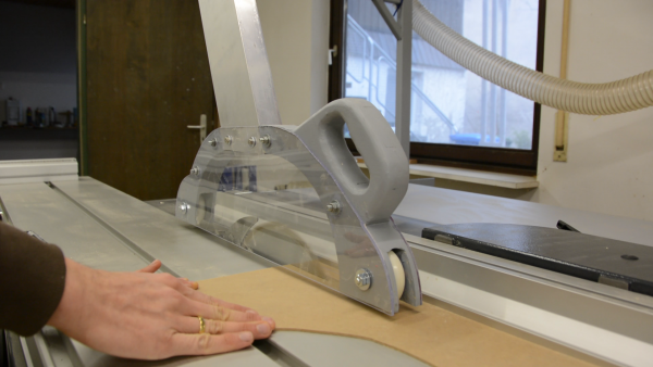 DIY tablesaw overhead blade guard - Way of Wood